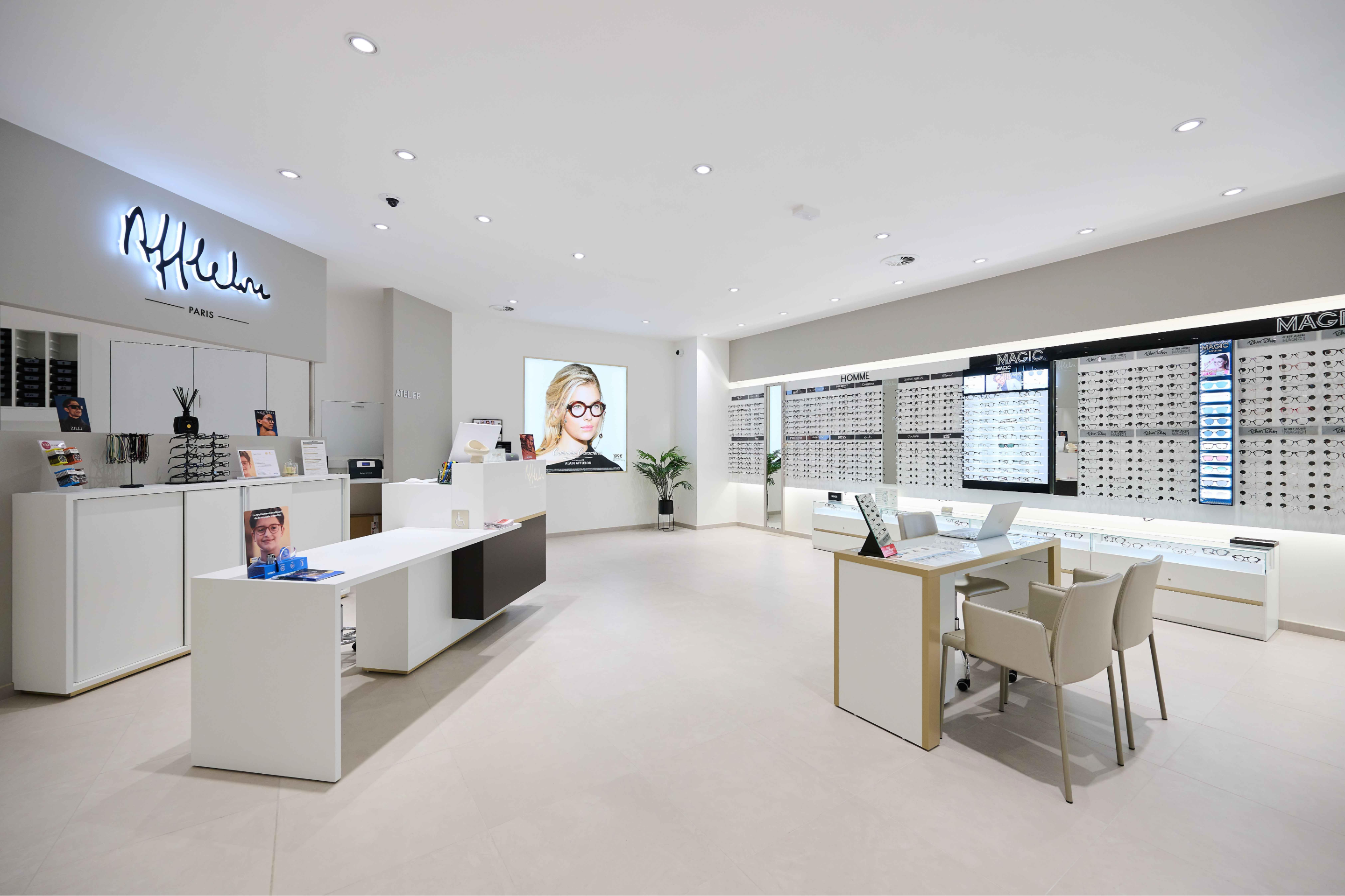 Intérieur du magasin